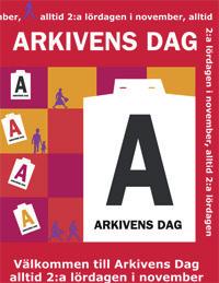 Fler saker att inte missa i höst! Välkmen Arkivens dag 9 november 2019! Gömt eller glömt?