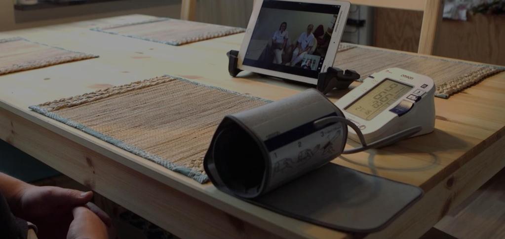 2019-05-21 Projekt Hemsjukhusvård Effekter av digitaliseringen: Störningar och begränsningar vid videobesök