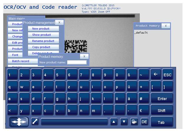3.3 Virtuellt tangentbord Alfanumeriska tecken (lösenord, texter, koder) anges via pekskärmen med det virtuella tangentbordet. Detta visas när en inmatning måste göras.