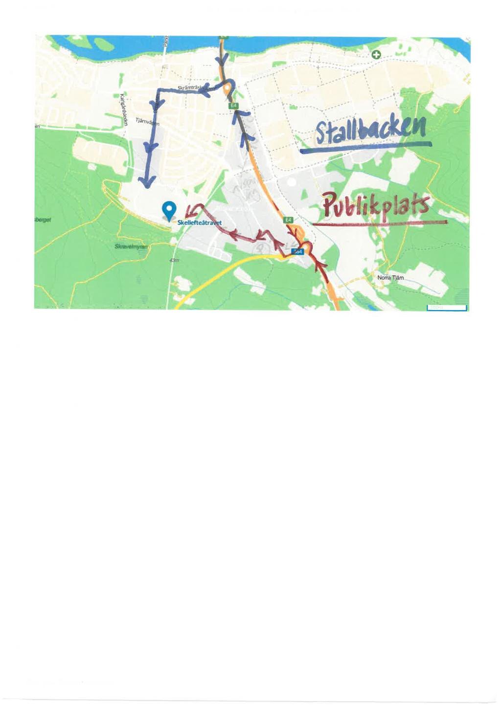 TILLFÄLLIGT AVSTÄNGD VÄG TILL SKELLEFTEÅTRAVET OBS!