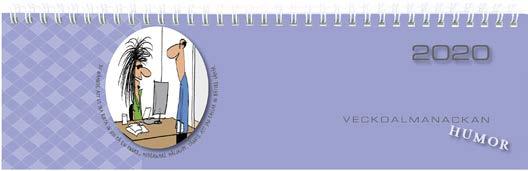Bordskalendrar Veckoalmanackan Spiralbunden. En vecka per blad. Timindelad 8 18. FSC.