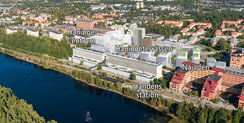 Fastigheten Kommun: Haninge Ort: Haninge Område: Haninge Gatuadress: Kommunikationer Det är mycket smidigt att ta sig till och från Najaden: - Precis