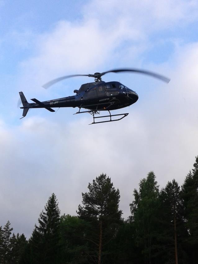Helikopterflygning Svensbodaloppet Foto Åke Pettersson Den 15 juli samlades barnen i Svensboda för att springa Svensbodaloppet, som 10- års jubilerar 2017. Priser utdelades till alla deltagare.