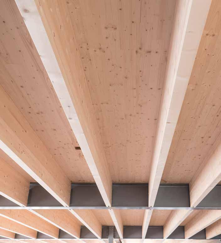 Där kontruktionteknik och arkitektonik frihet möt Prefabricerade CLT Rib Panel by Stora Eno är ett idealikt val för kontruktioner med långa pännvidder och tora öppna utryen obehindrade av pelare.