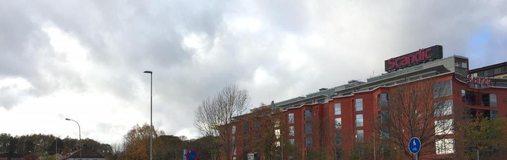 Figur 2 Vy mot väster. Geotekniska förhållanden Jordlagerföljd Generellt består jordlagren från markytan i huvudsak av: v Fyllning och/eller torrskorpelera, ca 1 3 m mäktigt.
