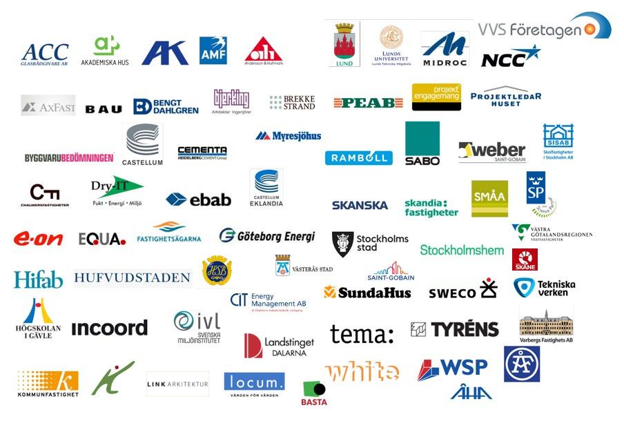 Författarens förord Projektet har letts av Åsa Wahlström CIT Energy Management och Catarina Warfvinge SGBC och har finansierats av Byggbranschens egen organisation för forskning och utveckling, SBUF