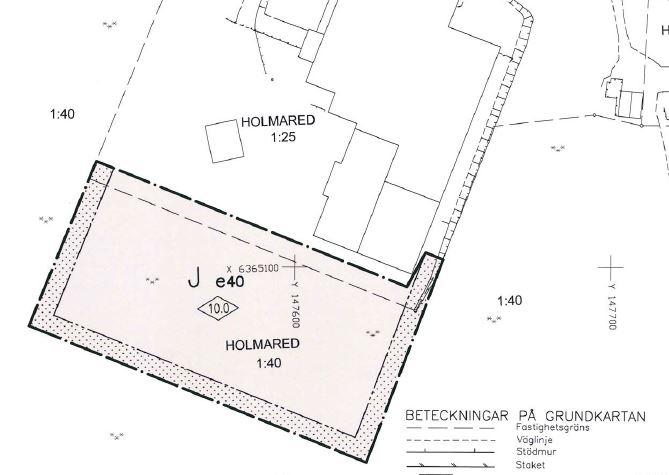 Detaljplaneändring för detaljplan Holmared 1:24 och 1:25. Holmared 1:25 i Ulricehamns kommun, Västra Götalands län Standardförfarande enl. 5 kap 7 PBL, med möjlighet till begränsat förfarande enl.