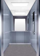 Hissen finns att få i designlinje A, B eller C, vilket innebär stor variation av alternativ från funktionella till ytterst högkvalitativa material för att garantera att hisskorgen är i bra skick