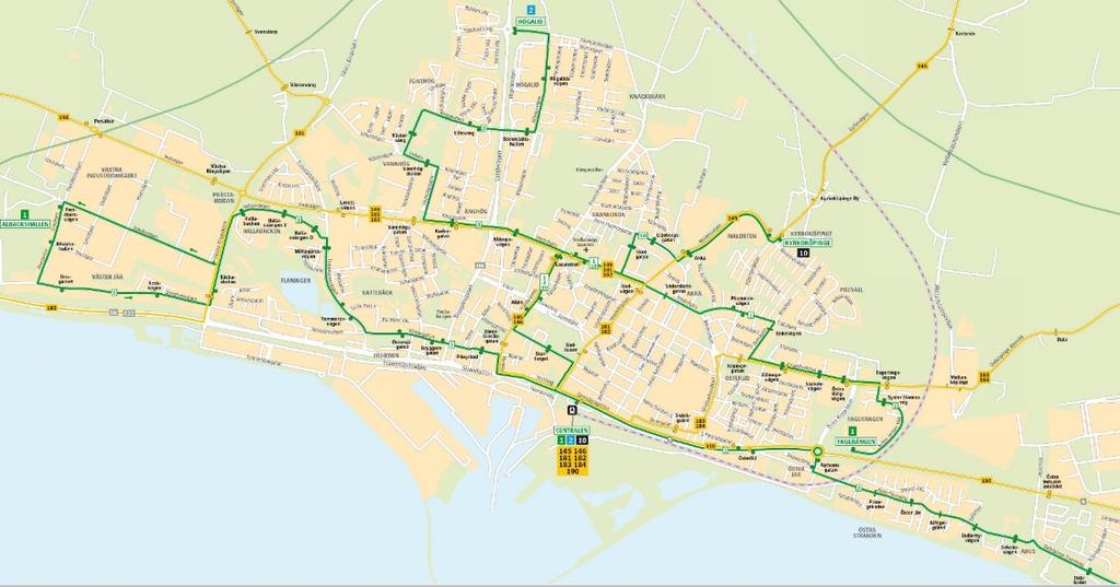 2 (12) utredningens grundmaterial. Möten har hållits med utvalda byalag i kommunen för att få in tankar och synpunkter för utvecklingen av kollektivtrafik på landsbygden.