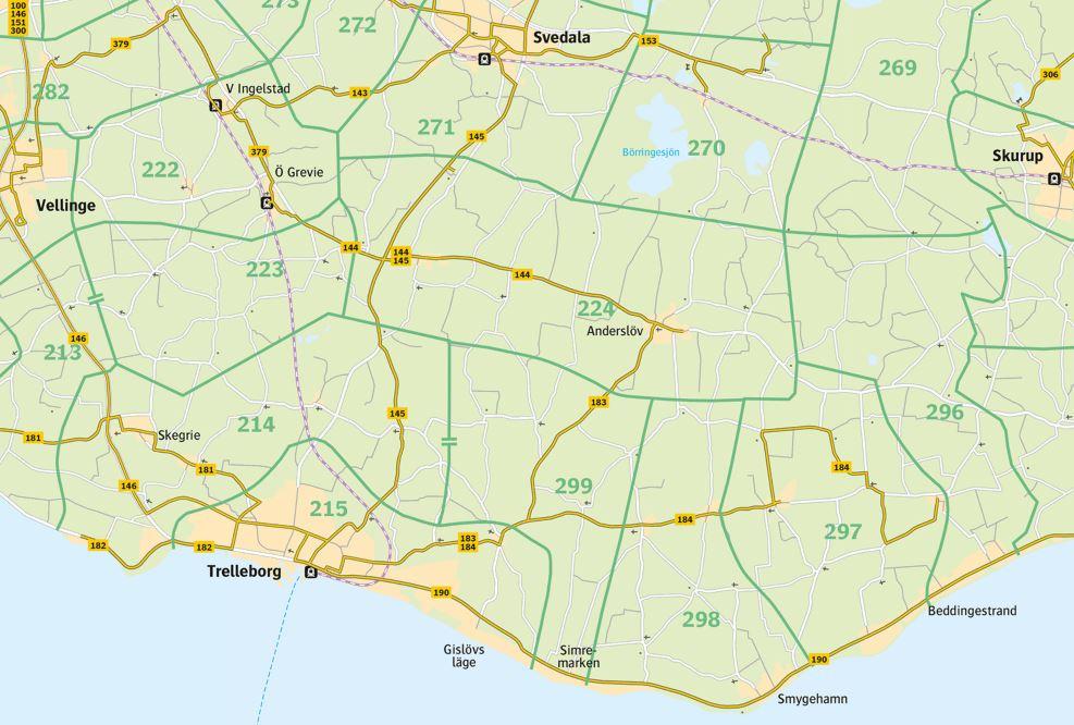 4 (12) Närtrafik Närtrafik erbjuds för de som har minst 2 km till närmaste busshållplats.
