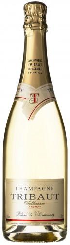 Frankrike - Champagne Tribaut Schloesser Tribaut Blanc de Chardonnay Denna champagne är gjord på 100% Chardonnay. 35% av vinet kommer från äldre årgångar som lagrats på ekfat.