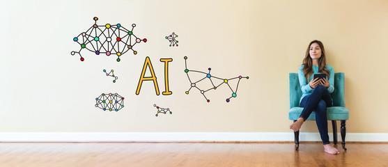 AI har flyttat fram gränserna och istället för att vi skriver ett program som identifierar hur en katt ser ut så skriver vi ett smartare program som får lära sig att identifiera hur katter ser ut.