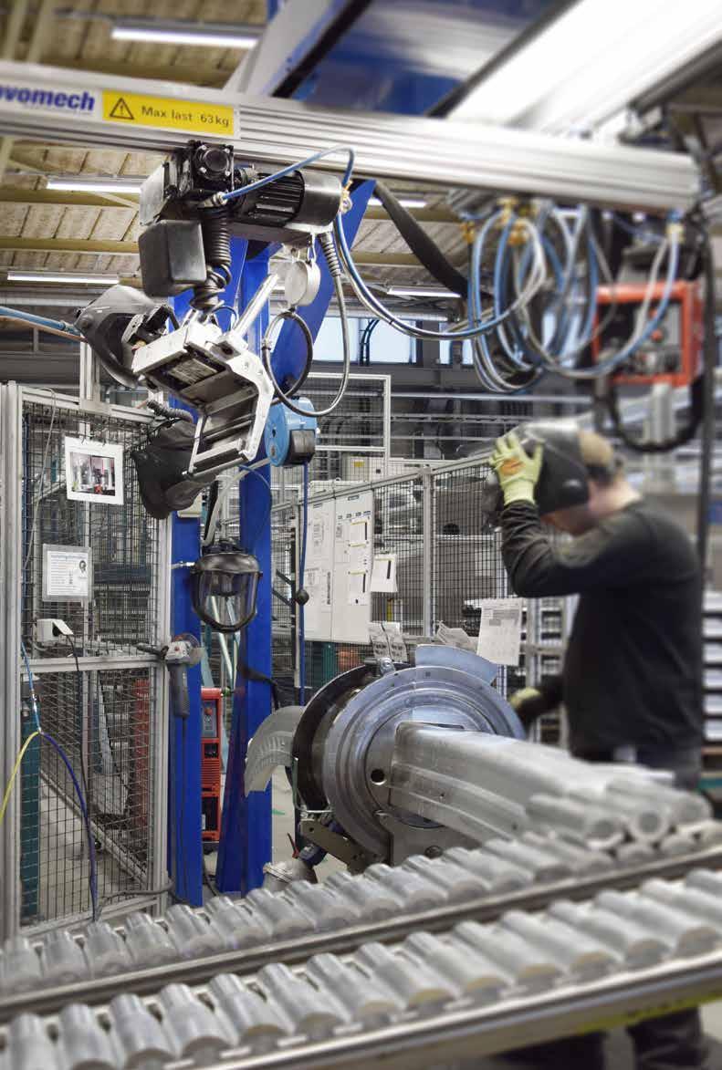 Mechchain Pro II kombinerar möjligheten till god kontroll och hög precision, samtidigt som lyftaren har en imponerande lyfthastighet på upp till 16 m/min.