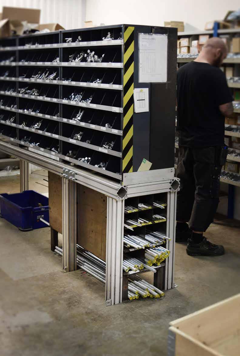 Profilsystem Mechprofile Vacuhand V Mechprofile Flexibelt profilsystem Mechprofile utgör en
