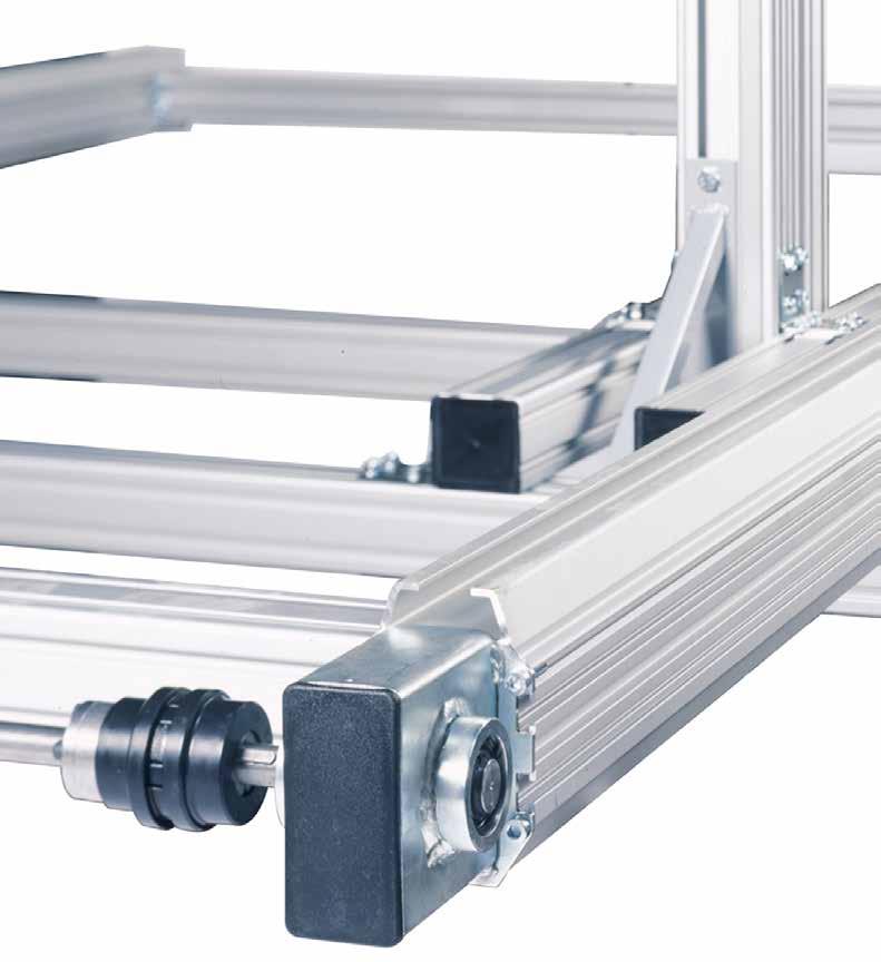 Skensystem Mechbelt Mechbelt Remdriven linjärenhet Lämplig för automation Skensystem Mechbelt Mechbelt är en remdriven linjärenhet för drivna 1-, 2- eller 3-axliga linjärrörelser upp till 14 meter i