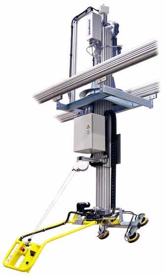 Encoder Elektrisk Mechlift Pro kan som option utrustas med en encoder som avläser axeln i spindelgränsläget.