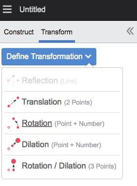 DEL 2: Månghörningar ANVÄND VERKTYGET ROTATION FÖR ATT KONSTRUERA MÅNGHÖRNINGAR UPPGIFT A 1. Gå in på https://www.desmos.com/geometry och lägg till rutnätet i arbetsytan till höger. 2. När man ska tillverka en månghörning kan man använda verktyget Polygon.