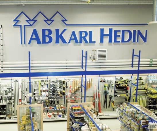 BYGG- & INDUSTRIHANDEL AB Karl Hedin Bygg- & Industrihandel finns etablerad i hela Mellansverige.