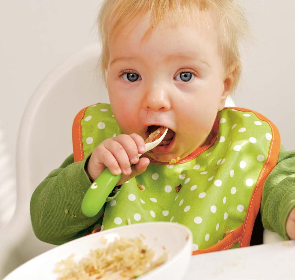 Barn lär sig mycket genom att härma. Smaka gärna själv på all mat och visa att du tycker att det är gott, när du äter tillsammans med ditt barn.