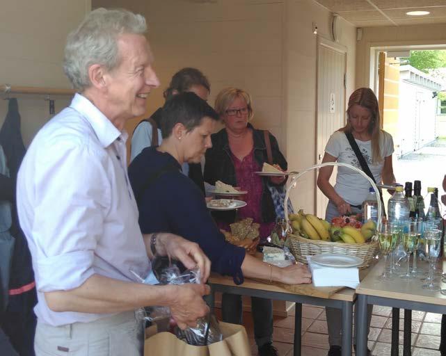 SÄRSKILDA HÄNDELSER Avtackning av Ove Ringsby Den 15 juni tackades Ove Ringsby för sin fina insats i Biosfärområdets tjänst.