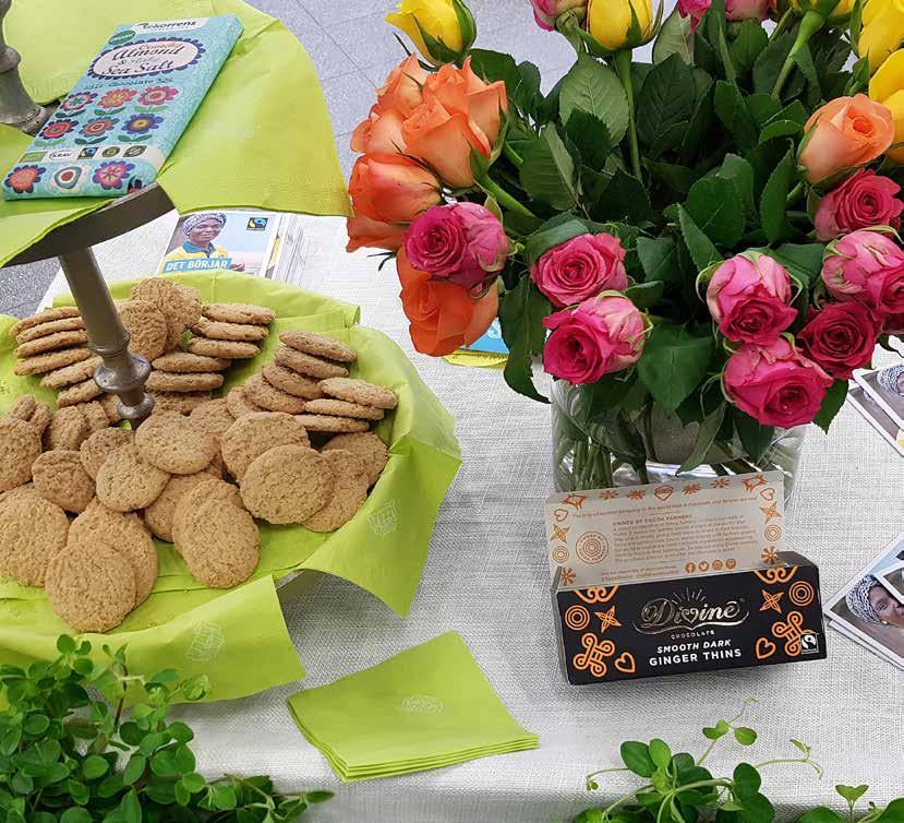 KYRKA FÖR FAIRTRADE Kyrka för Fairtrade är en diplomering för församlingar som engagerar sig för rättvis handel och etisk konsumtion.