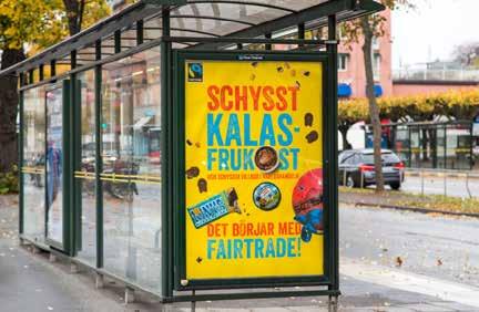 Målet med kampanjen var att få fler konsumenter att handla hållbart genom att välja Fairtrade-märkta produkter. Kampanjen syntes med rikstäckande utomhusannonsering under hela vecka 41.