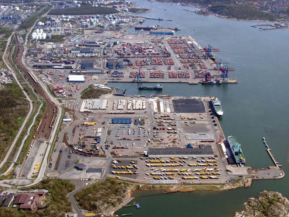 4 Förutsättningar för Hamnbanan Här följer en sammanfattande beskrivning av Hamnbanan, dagens trafik och kapacitetsbehovet. En mer ingående beskrivning finns i underlagsrapport Trafi k. 4.