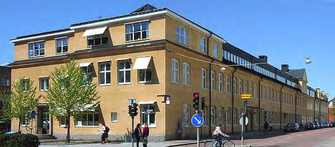 verkstad, cyklar, motor- 1B porrtvakt 1900, påbyggd 1911, 1921 cyklar, båtmotorer m m 1C verkstad 1932 G Leche, påbyggd 1934 GL Nuvarande Företagshotell: kontor, 1D verkstad 1941 Sten Hummel-Gumælius