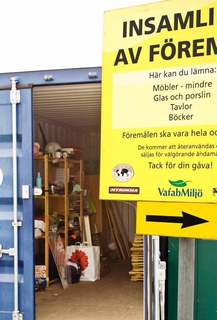 24 EKONOMISK HÅLLBARHET EKONOMISK HÅLLBARHET 25 Affärsmässig samhällsnytta VafabMiljö deltar i utvecklingen av den cirkulära ekonomin, till exempel genom den nya avfallsplanen.