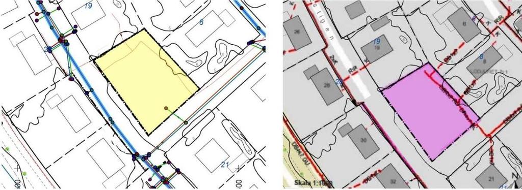 18(19) Ledningskartor södra delen av planområdet; VA, elledningar, Sörpnet, Skanova. EKONOMISKA FRÅGOR Planekonomi Exploateringsekonomi Inlösen, ersättning Detaljplanen bekostas av kommunen.