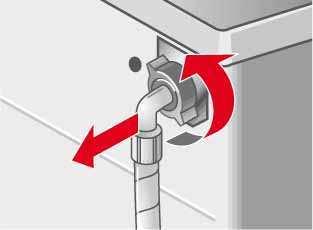 Program utan förtvätt - fyll på tvättmedel i fack II, program med förtvätt - dela upp tvättmedlet på fack I och II. Siemens Electrogeräte GmbH Carl-Wery-Str.