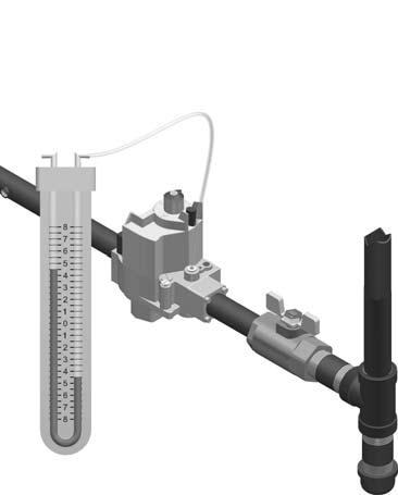 3 Gas connections (continued) Checking Gas Supply Pressure MANOMETER GAS SUPPLY PRESSURE GAS VALVE Figure 3-4_Gas Supply Pressure 1. Turn the power OFF at the main dis con nect switch. 2.