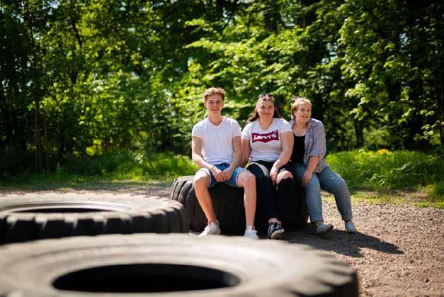 Skolan arbetar vidare med att utveckla den fysiska och psykosociala arbetsmiljön för både elever och personal.