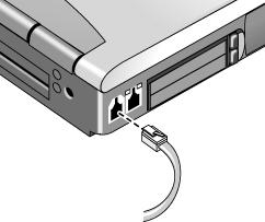 Modem- och nätverksanslutningar Använd modemet Anslut modemet VIKTIGT För att minska brandrisken ska du endast använda en telefonkabel motsvarande Nr.
