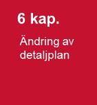 Ändring av detaljplan Endast för ändring av planer som är gjorda enligt föreskriften Uppdaterad plankarta med efter