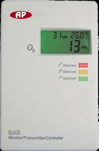 O 3 Bord Tekniska data O 3 Vägg Detekterad gas Ozon - O 3 Sensortyp Elektrokemisk gassensor Sensorns livslängd >2 år, demonterbar och enkelt utbytbar Temperaturgivare NTC 5K Fuktgivare HS serien
