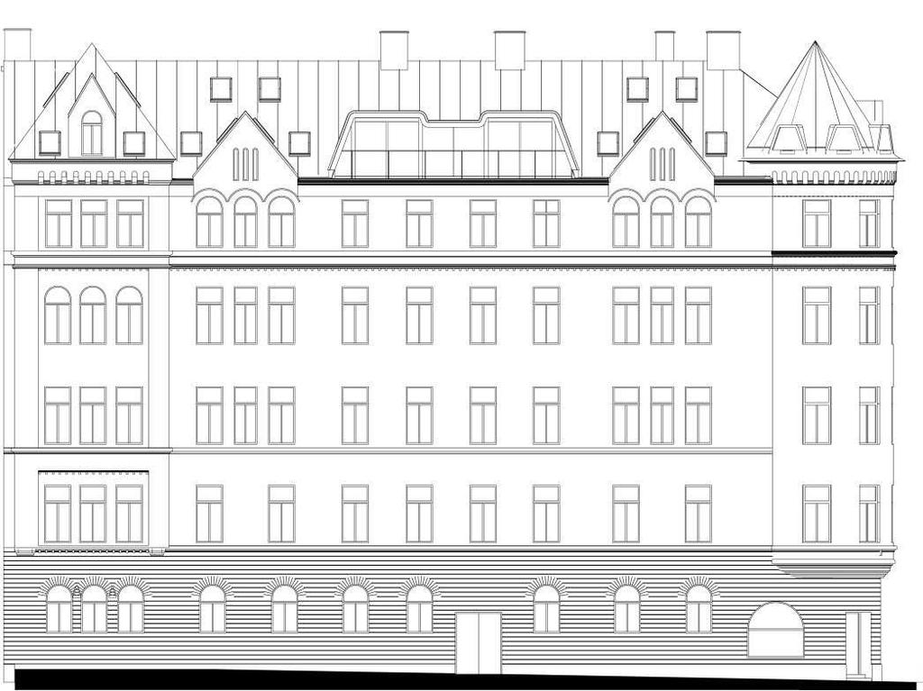 Sida 5 (14) Senaste tilläggen på fasaden är