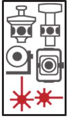 5.1.8 Statusindikeringar I den högra, övre delen av displayen visas viktiga indikeringar av instrumentstatus.