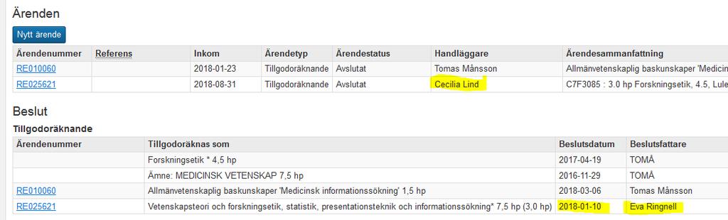 I annat fall kan det bli problem med datum i systemet. Ett meddelande visar att Attesteringen är klar.