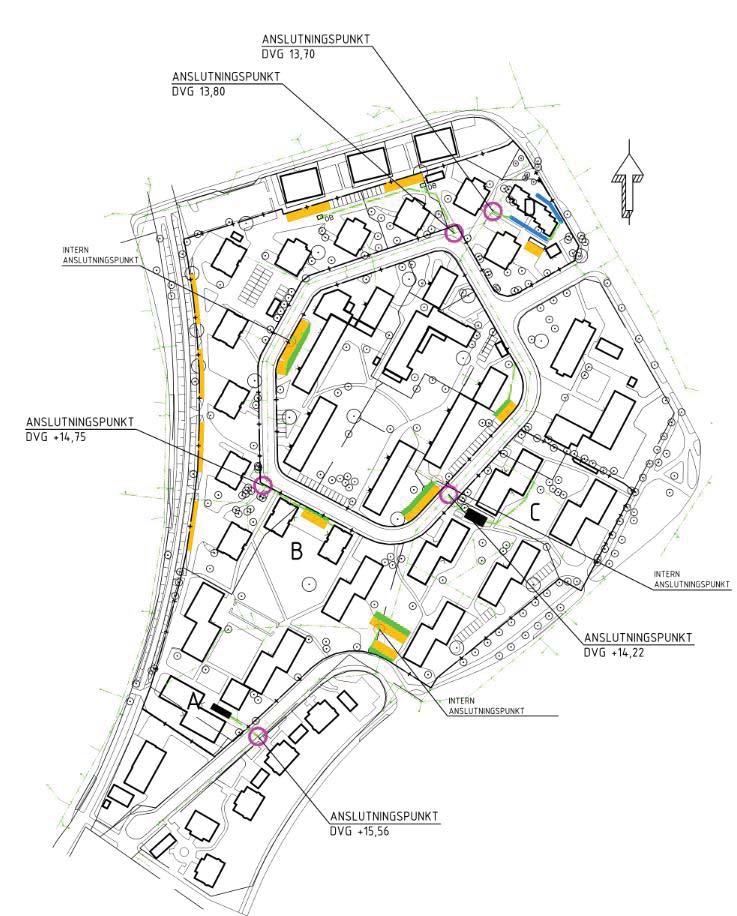 Figur 10: Föreslagen dagvattenhantering Salagatan 23 753 30 UPPSALA