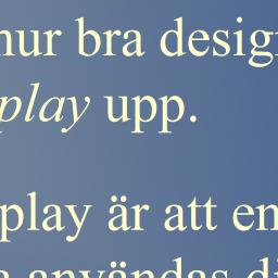 skapar och använder
