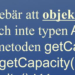 getcapacity()