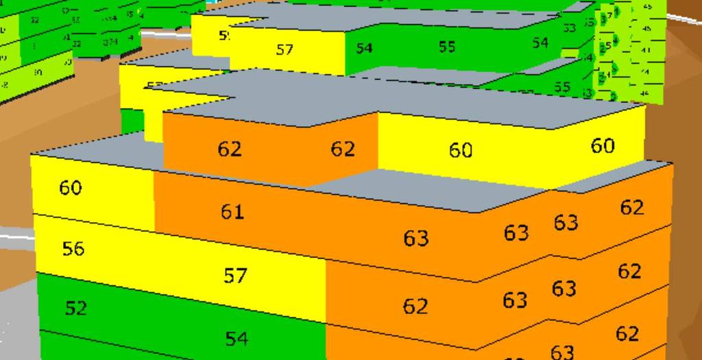 med absorbenter i balkongtak för att minst hälften av bostadsrummen ska ha tillgång till