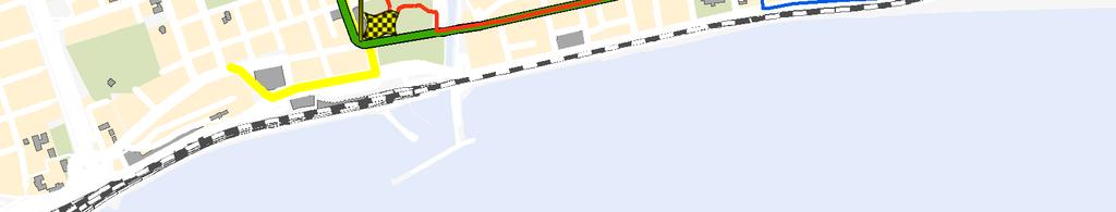 Information om trafikomläggning - tävlingsområde i centrum Junegatan
