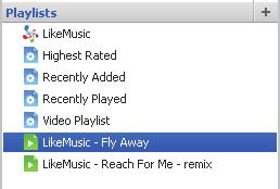 spellista) på LikeMusic-sidan.