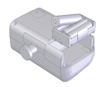 Replacing the battery The product uses six AAA size alkaline batteries. Please read the following instruction before changing the battery. 1. Find the battery cover at the rear of scale. 2.