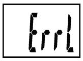 EEPROM ERROR / EEPROM FEL 11. Fel har uppstått, kontakta service.