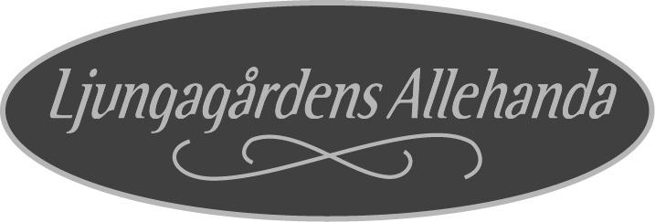 1 Rångedala Loppis & Kafé (vid kyrkan) 2 Arta Ljungagården 1 Fristad 0702-002561 www.ljungagardensallehanda.se Fr.o.m. 22/6 tisd-sönd.