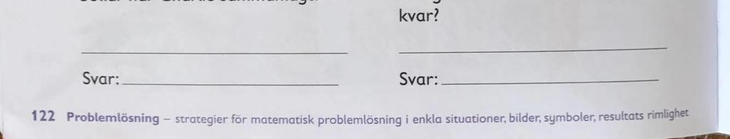 Bilagor från Mera Favorit matematik 3A, förlag: