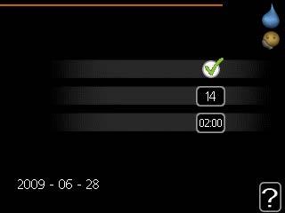 2.9 AVANCERAT avancerat har orange text och är avsedd för den avancerade användaren. Denna meny har flera undermenyer. avancerat 2.9 periodisk höjning varmvattencirk. 2.9.1 PERIODISK HÖJNING period Inställningsområde: 1-90 dagar Fabriksinställning: 14 dagar starttid Inställningsområde: 00:00-23:00 Fabriksinställning: 00:00 periodisk höjning2.